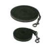 Gummierte Leine Schmal INOX -Trixi Haustier Geschaft 7211510m05gummierte leine schwarz schmal 2m 5m inox 7211510m