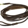 Lederleine 11mm Schmal 10m Lang -Trixi Haustier Geschaft lederleine schmal 12mm 10m