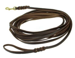 Lederleine 11mm Schmal 10m Lang