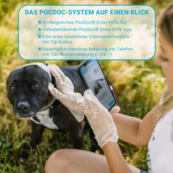 PocDoc Erste-Hilfe Tasche -Trixi Haustier Geschaft pocdoc pet connect erste hilfe set anwendung 7098362